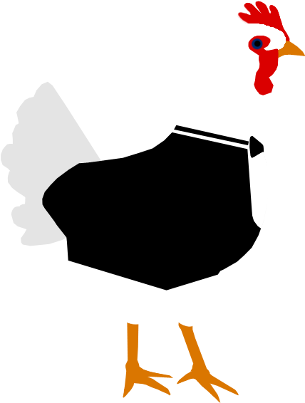 Tuxedo Chicken By Kmtnewsman - Tuxedo Chicken (450x675)
