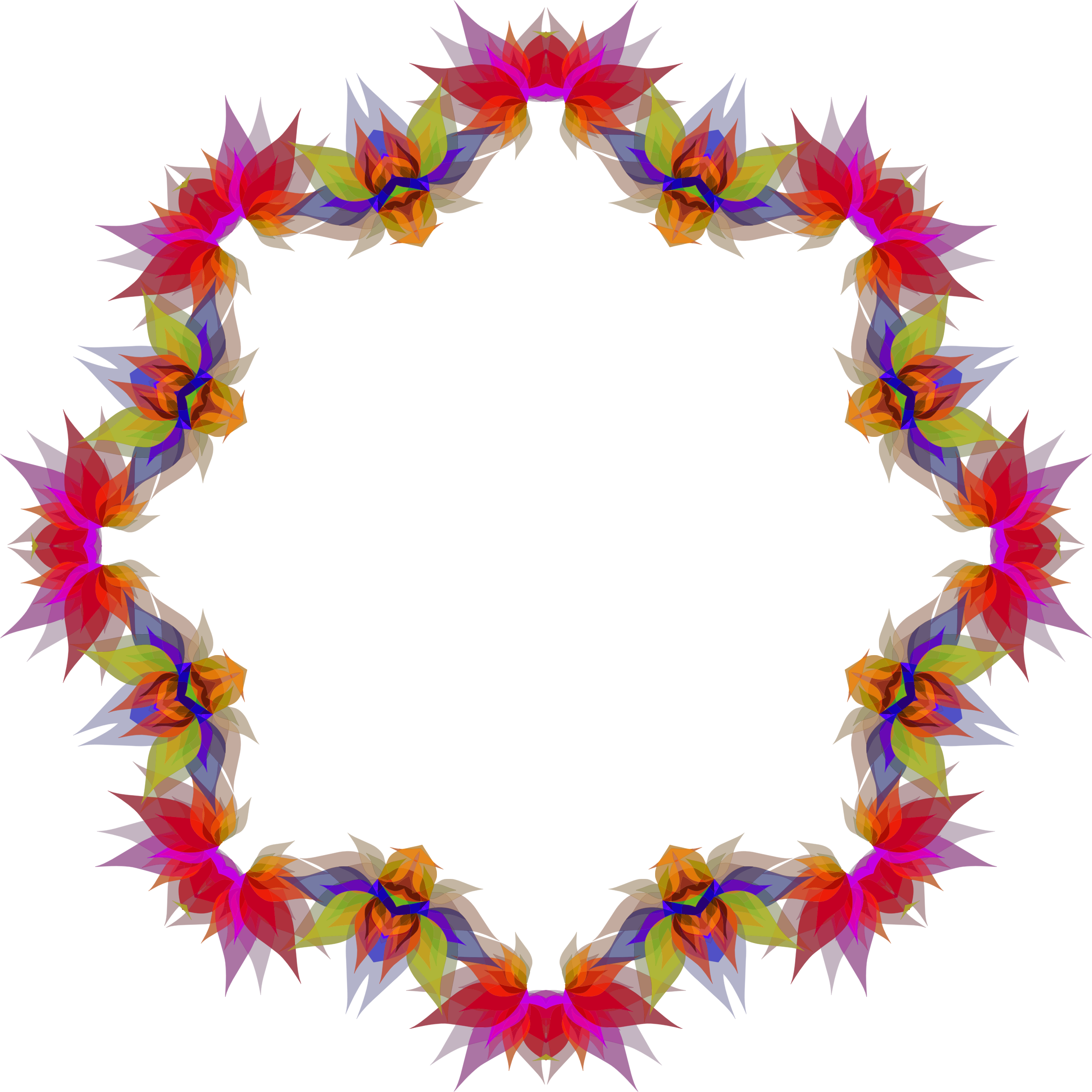 Abstract Flowers Frame Icons Png - Cheshire Fire Service Badge (2332x2332)