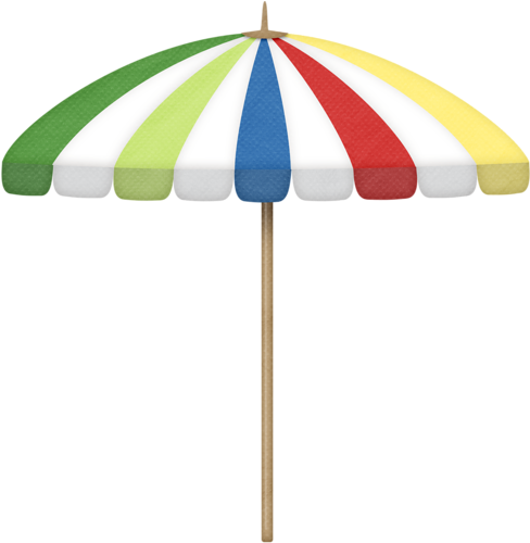 Sunny Clipart Umbrella - Umbrella (497x500)