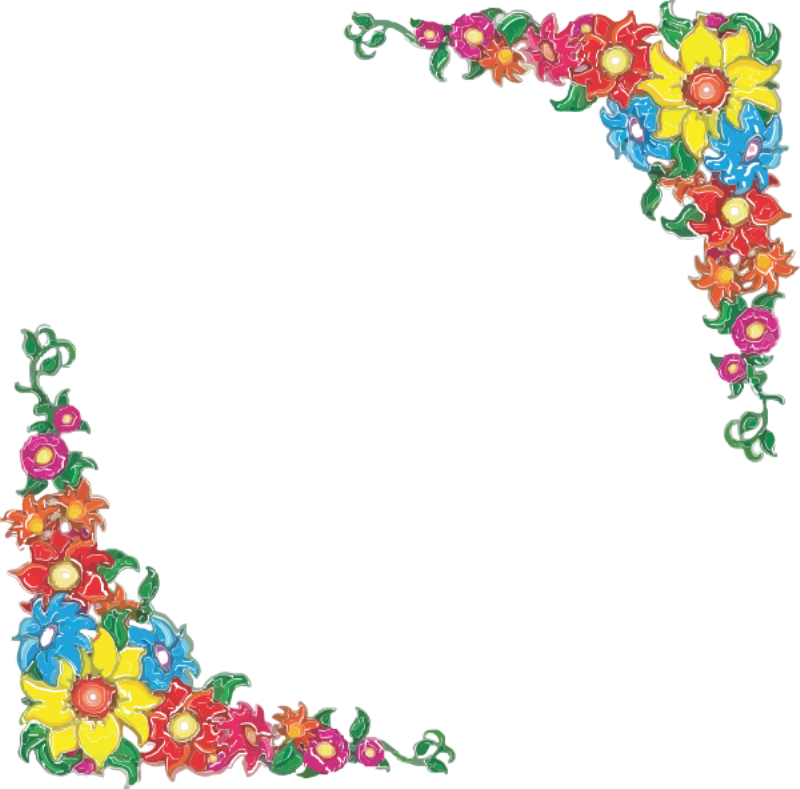 Welcome Border Clipart Cliparthut Free Clipart - Flower Borders Free Clip Art (800x789)
