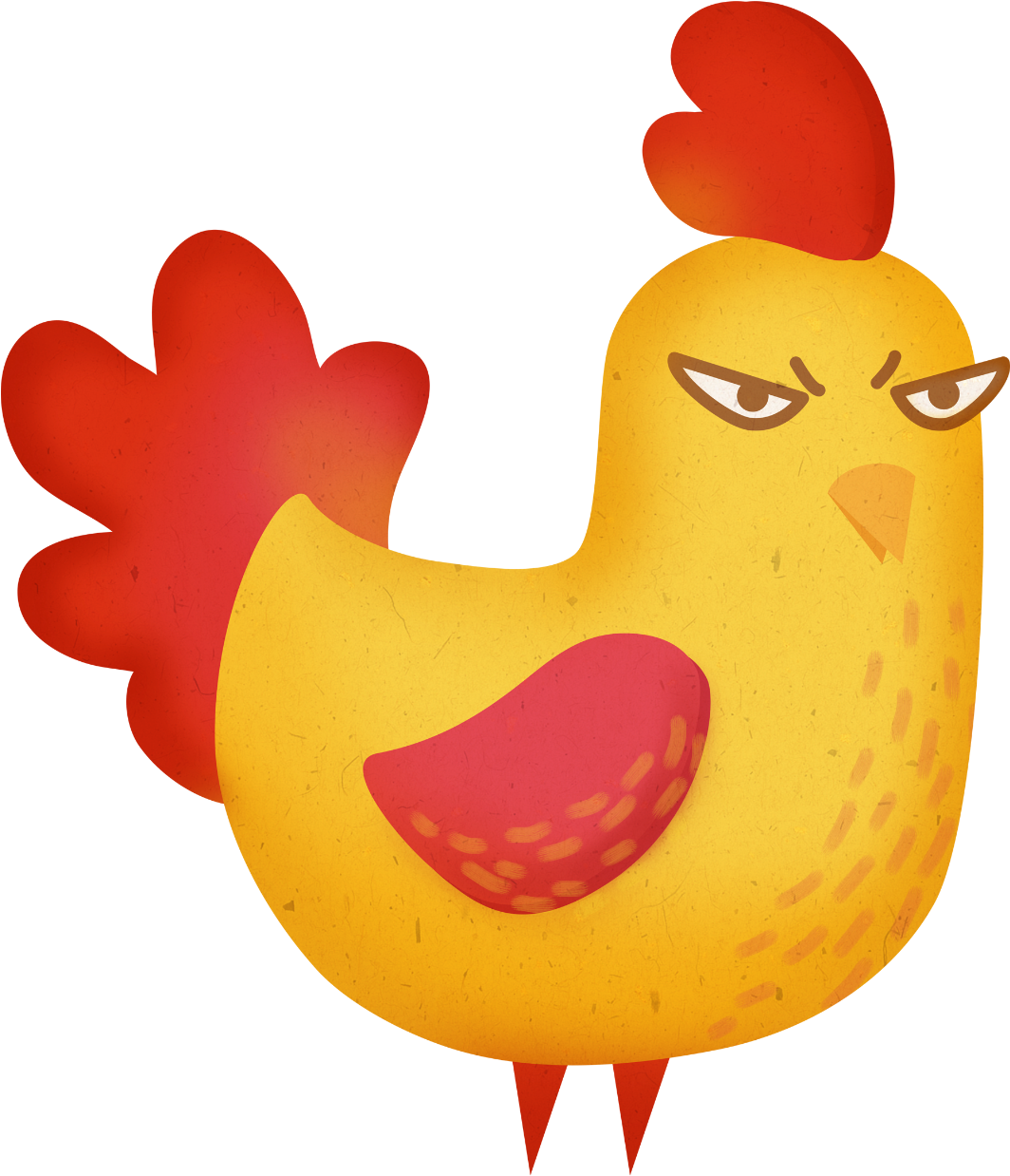 Chicken Family - Rooster (2000x2828)
