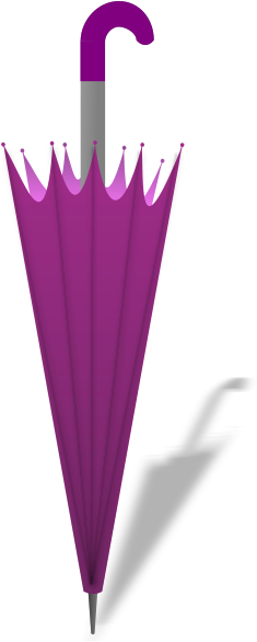 Umbrella Png Images 251 X - Closed Umbrella Clip Art (251x600)