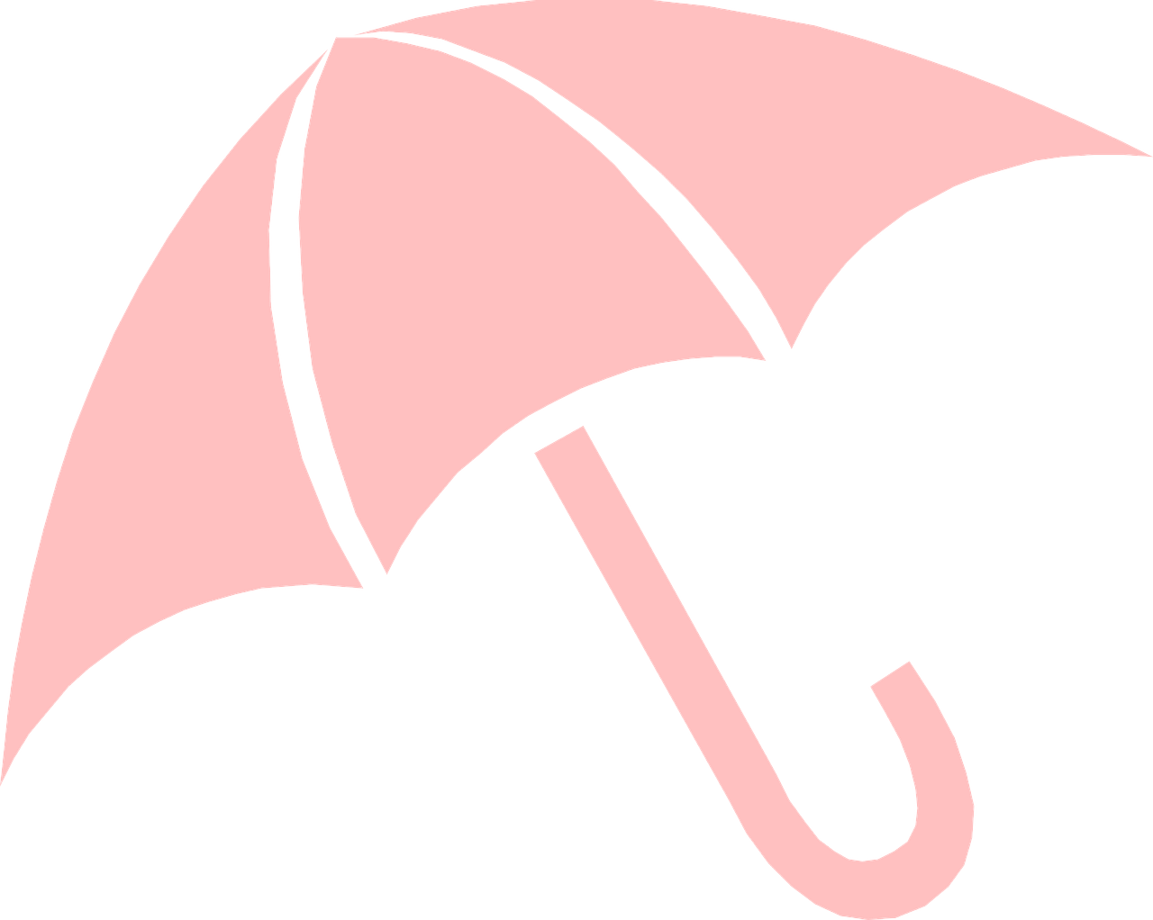 Umbrella Clipart Vector - Umbrella Clip Art (1280x1022)