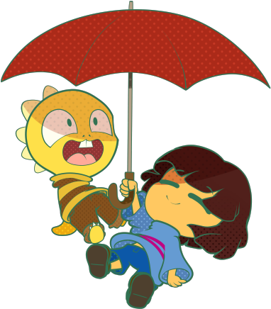 Beach Umbrella Cliparts - Cartoon (500x500)