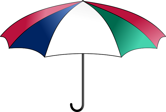 Umbrella, Parasol, Cover, Rain, Sunshade, Beach - Umbrella Colorful (640x433)