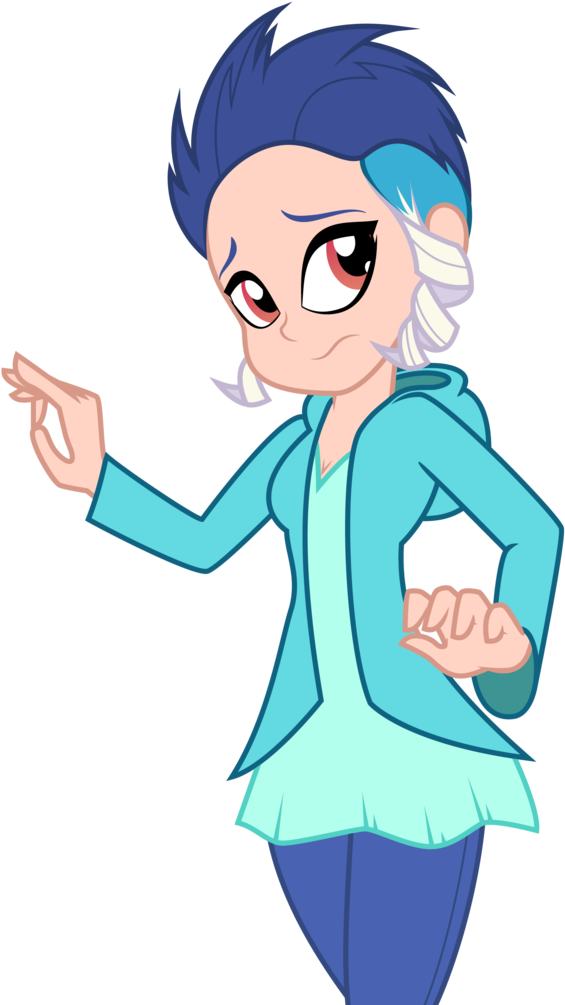 Discorded Joker, Breasts, Cleavage, Clothes, Cute, - Mlp Eg Ember (619x1024)
