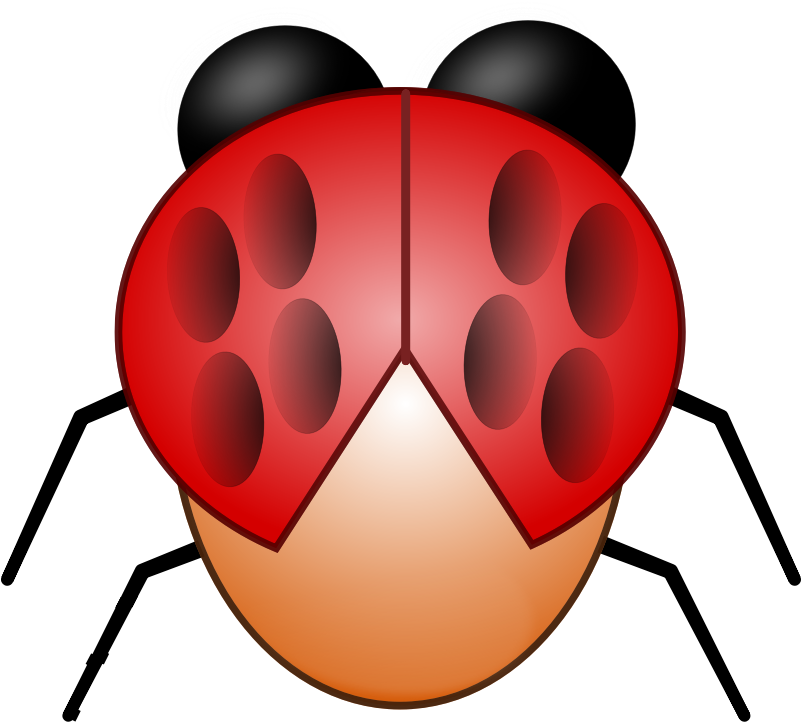 Clipart - Robotic Ladybug - Clip Art (800x800)