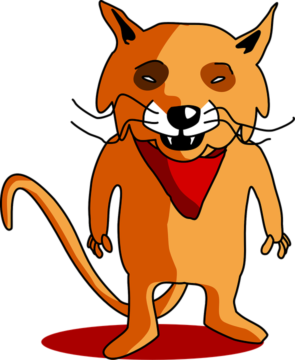 Fox, Smart, Clever, Animal, Cartoon, Zorro - Zorro Animal Cartoon (590x720)