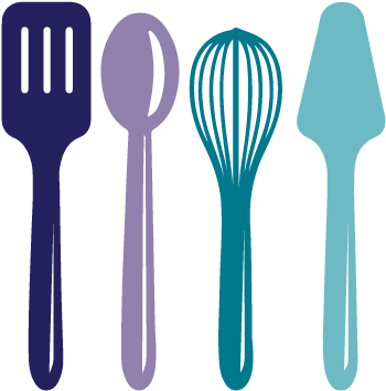 Kitchen Clipart Transparent - Cooking Tools Png (403x403)