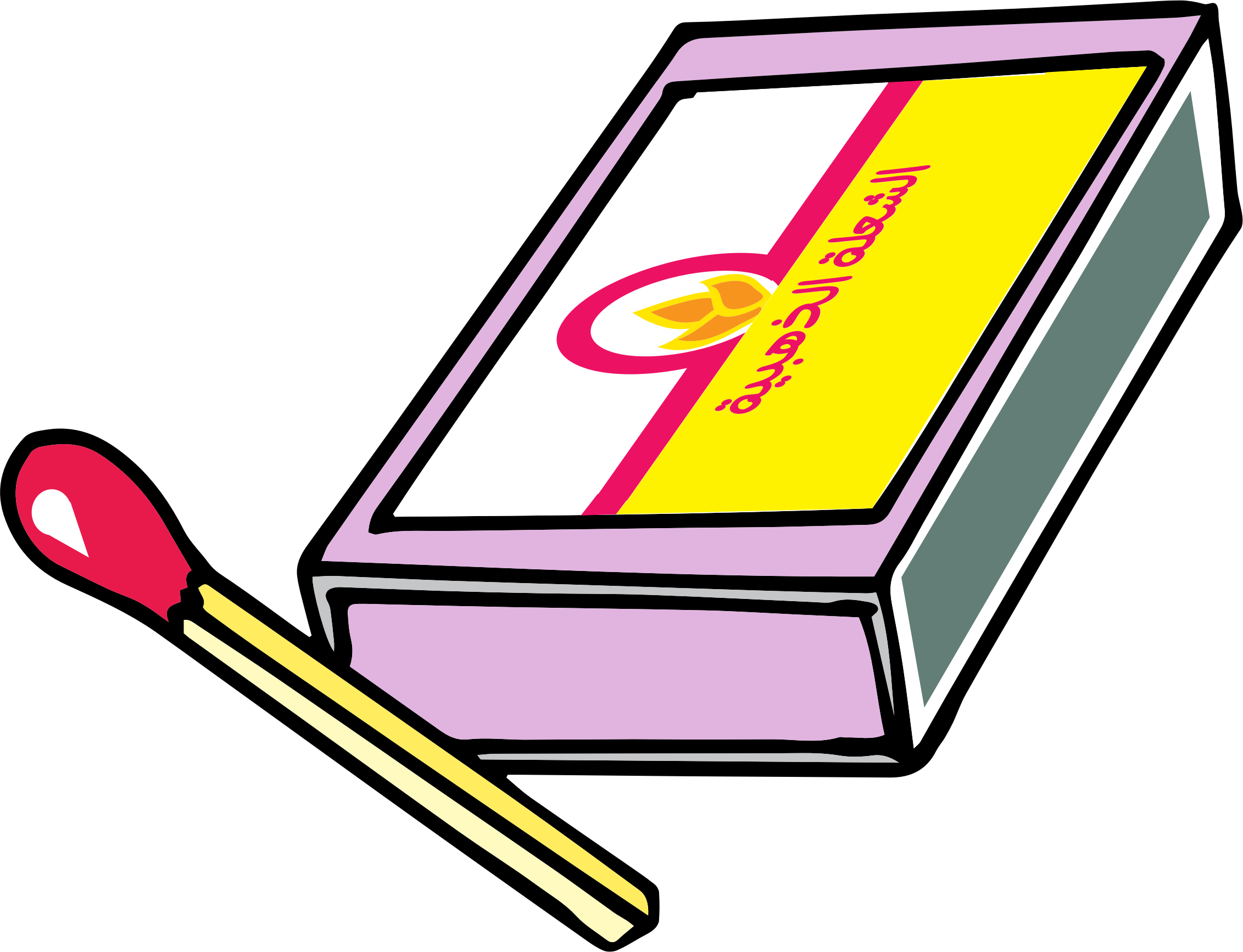 This Free Icons Png Design Of Safety Matches - Matches Clipart (2263x1734)