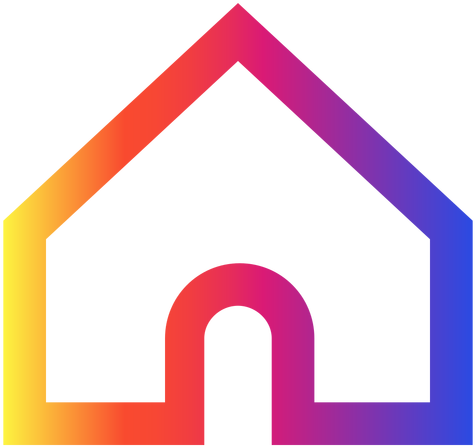 Home Silhouette On Black Square Background - Home Icon Png Transparent (512x512)