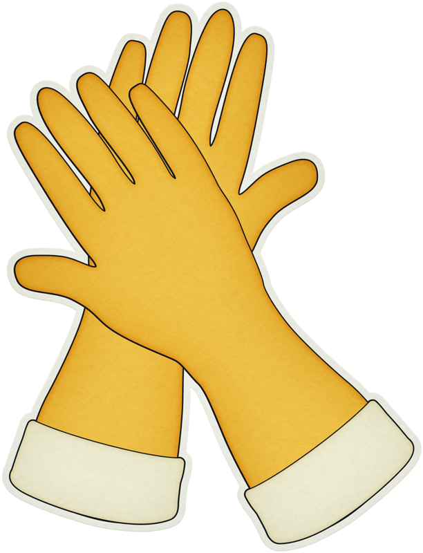 Яндекс - Фотки - Safety Gloves Clipart (612x800)