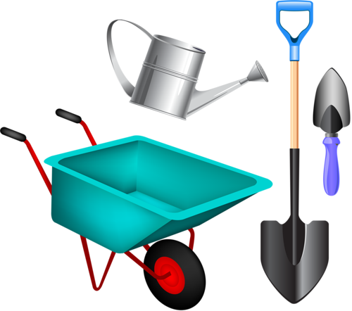 Clip Art - Garden Tools Clip Art Png (800x708)