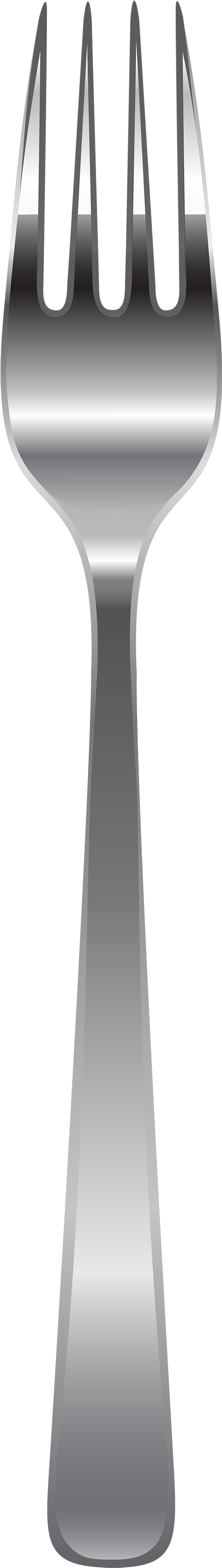 Images For Fork And Spoon Clip Art Forkclipart Spoonclipart - Glass Bottle (571x3500)