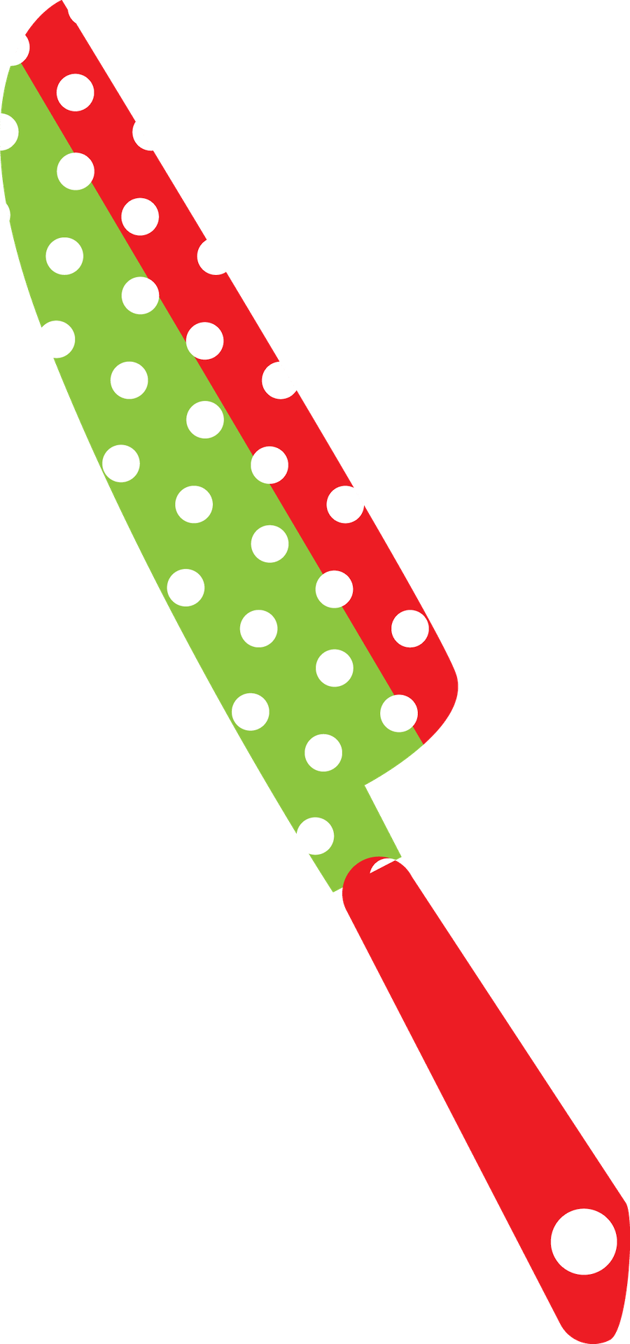 Christmas Knife Clip Art - Kitchen (900x1920)