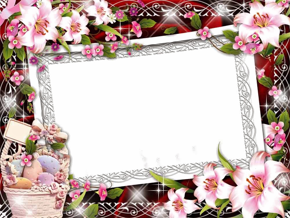 Easter Frames Png Background Image - Pink Easter Frames (1000x750)