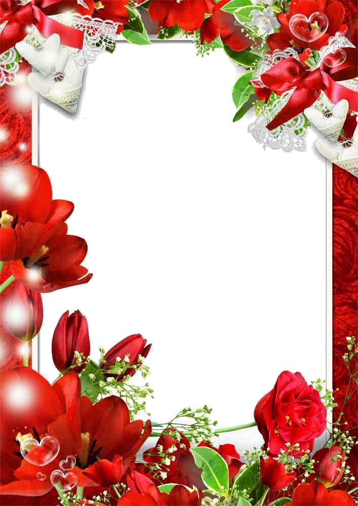 Frame Photo Png Free Download Love Frame Png Images - Love Photo Frames Free Download (707x1000)