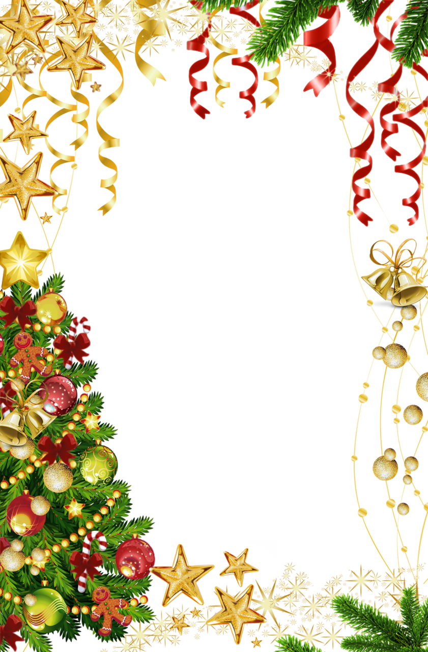 Frame Png Border For Christmas - Fisher-price Thomas The Train Trackmaster Holiday Cargo (841x1280)