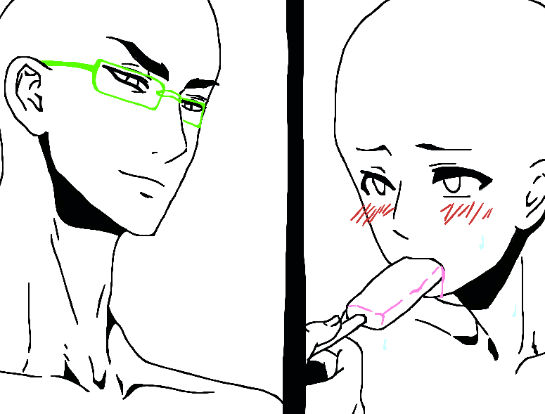 Yaoi Popsicle Base By Yui-won - Yaoi (775x589)