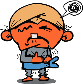 Cepot Messages Sticker-1 - Cartoon (408x408)