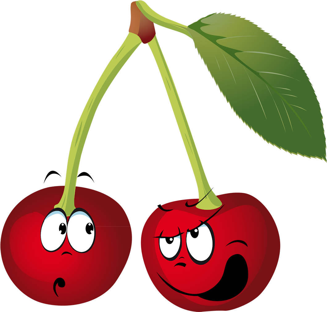 Clip Art - Fruit Cartoon .png (1200x1101)