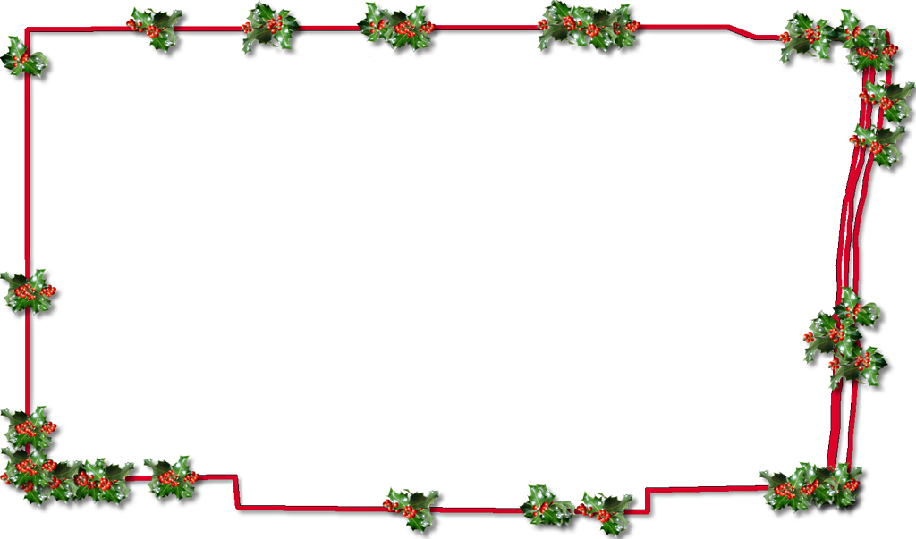 Christmas Frame Png Transparent (1024x603)