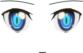 Anime Girl Sketch - Anime Face Roblox Png (420x420)