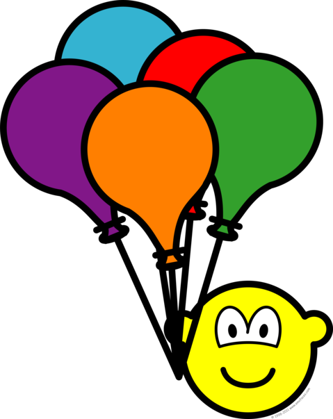 Party Balloons Buddy Icon Image - Icons Balloons (479x603)
