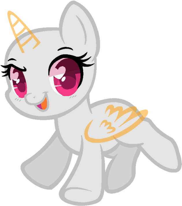 Base - Mlp Chibi Filly Base (800x803)
