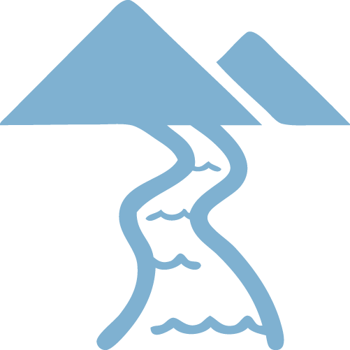 Pin Mountain River Clipart - Mountain River Icon (501x501)