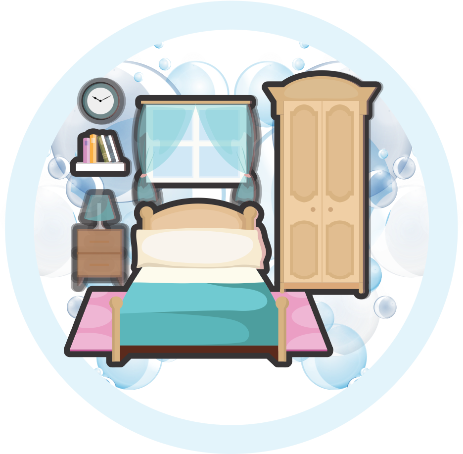 Kitchen Bathroom Bedrooms Laundry Room Window Cleaning - Illustration (999x916)