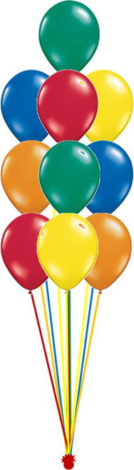 #10 Balloon Bouquet - Balloon (188x659)