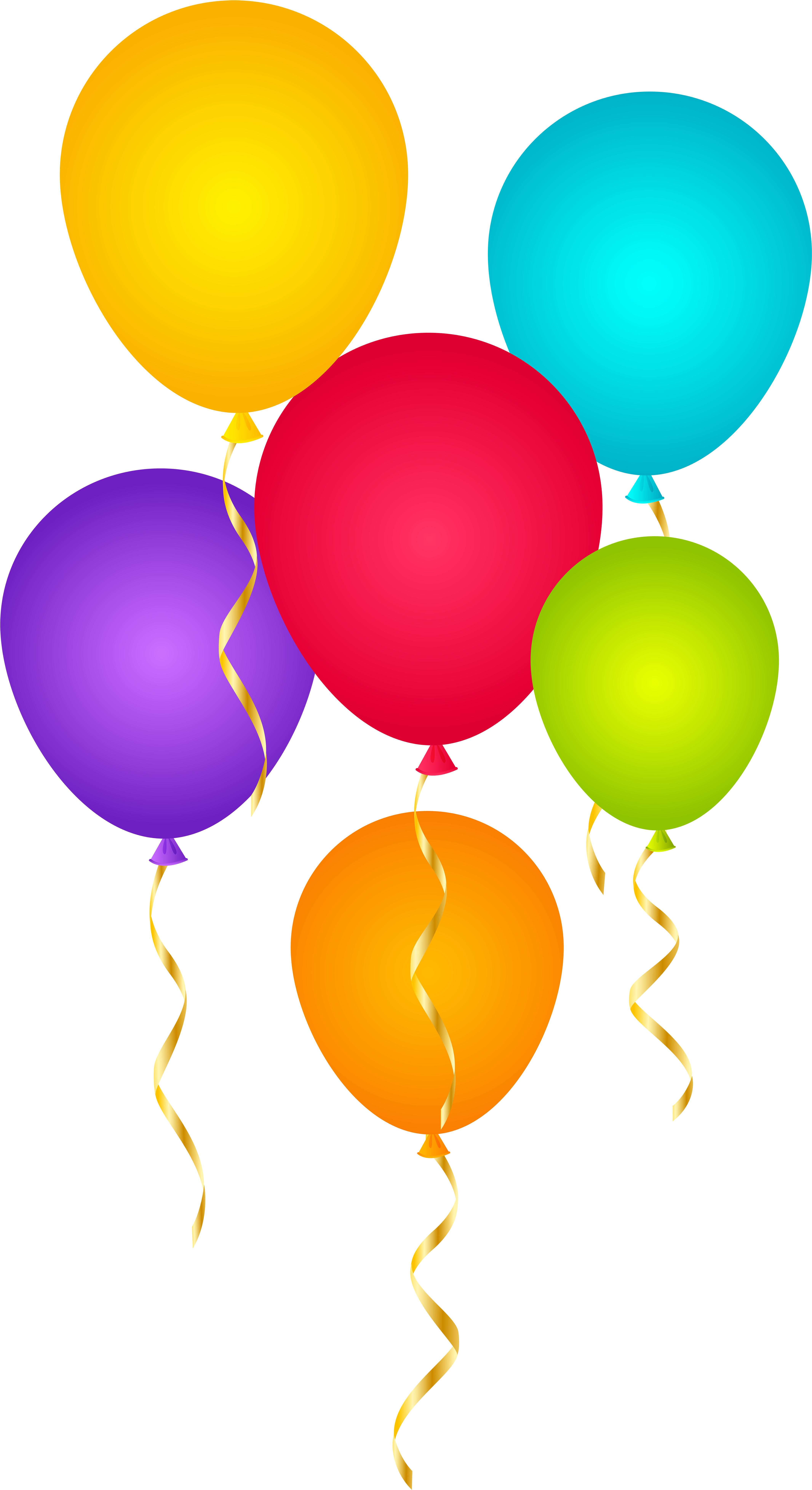 Balloons Png Clip Art - Balloons High Resolution Pictures Png (4361x8000)