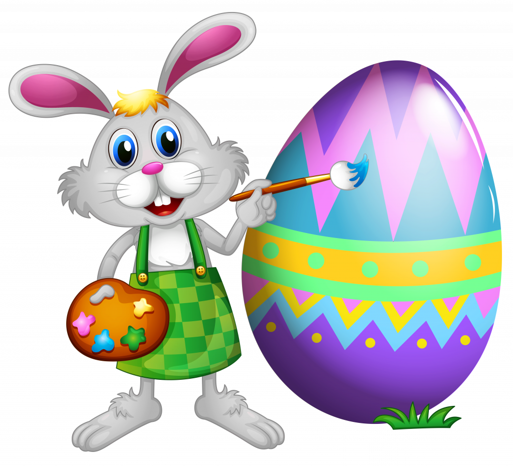 Free Clip Art Easter Bunny - Free Easter Bunny Clipart (1024x930)