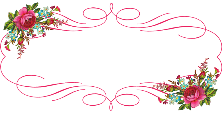 [showmyads] - Banner Flowers Vintage Png (800x398)