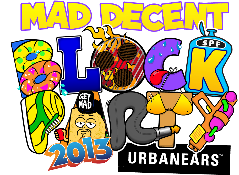 Mad Decent Block Party, Thirteen City Tour Across North - Mad Decent (1222x798)
