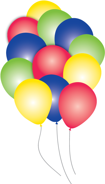 Block Party Balloons Party Pack - Paw Patrol Balloons Png (466x748)