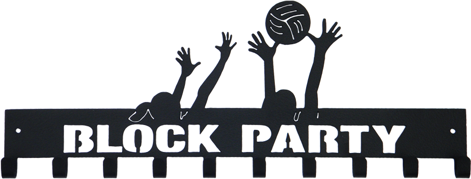 Block Party Volleyball Medal Display - Bossaball (1000x400)