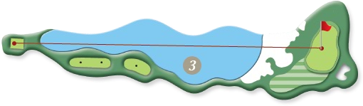 River Course Hole - Illustration (575x212)