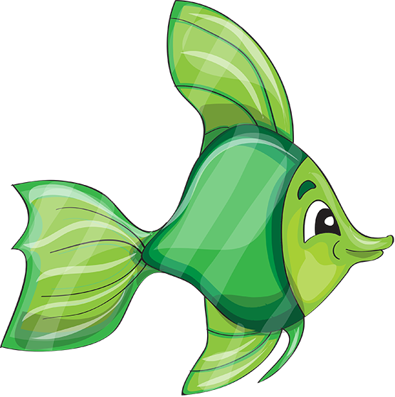 Tubes Poissons - Drawing (555x558)