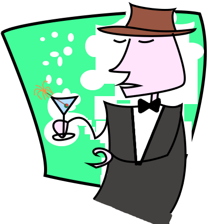 Cocktail Soiree Clipart By Fabbazattt - Deviantart (500x500)