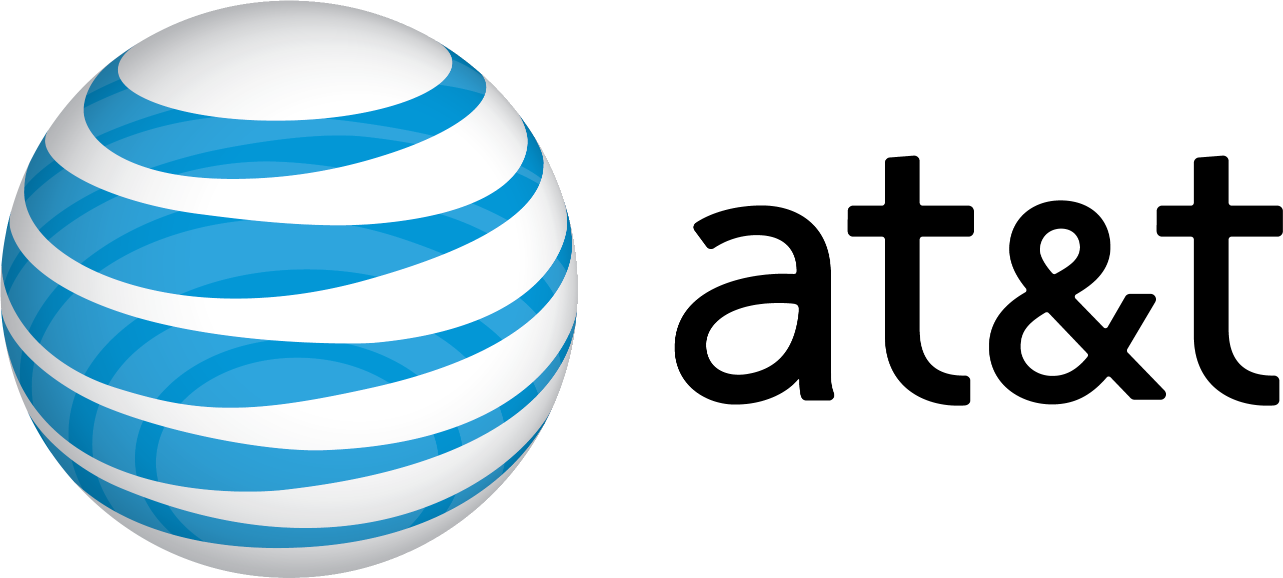 Att - At&t Logo 2015 (2564x1169)