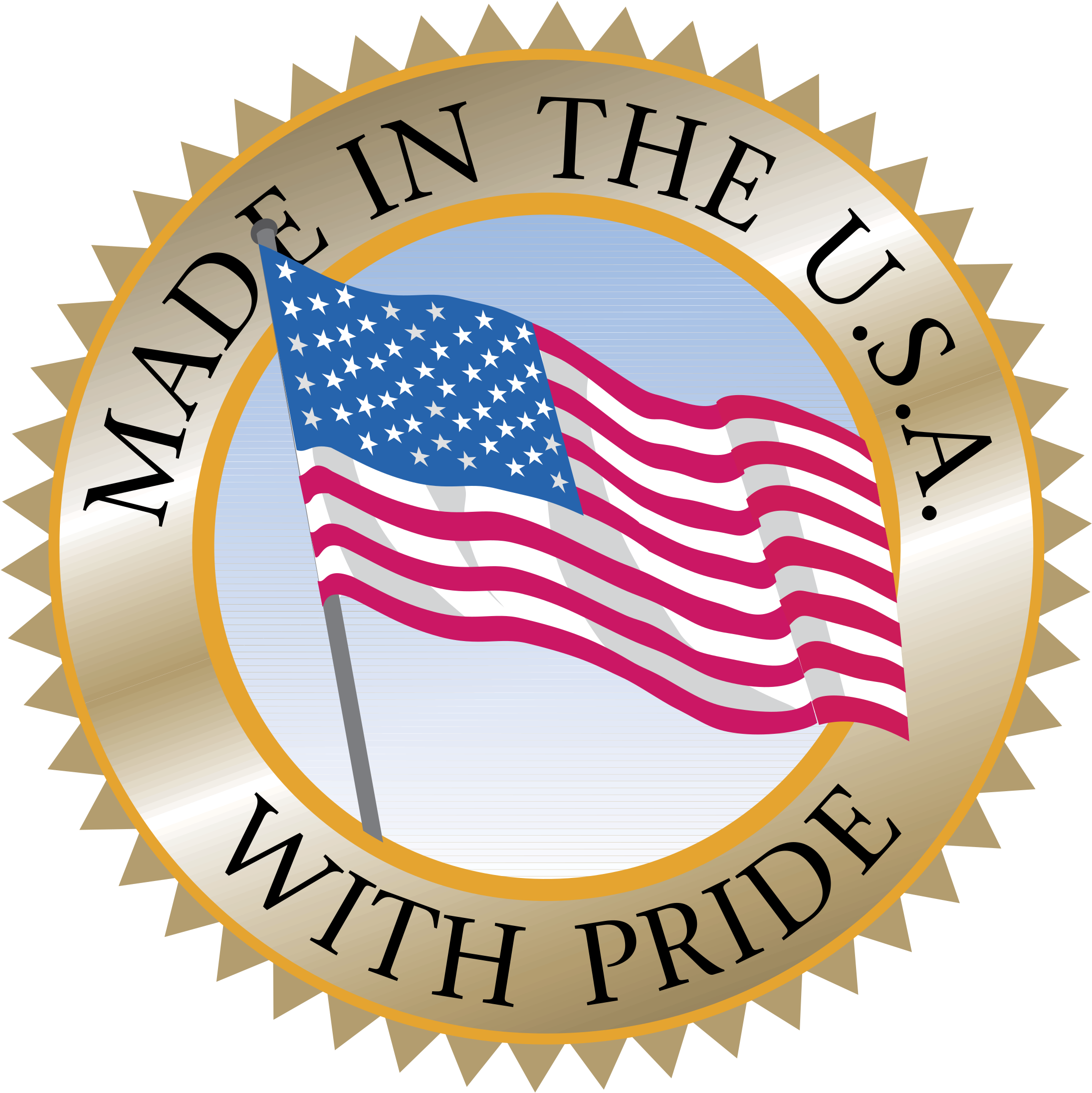 Made In Usa Logo Png Transparent Svg Vector Freebie - Made In Usa Logo (2400x2400)