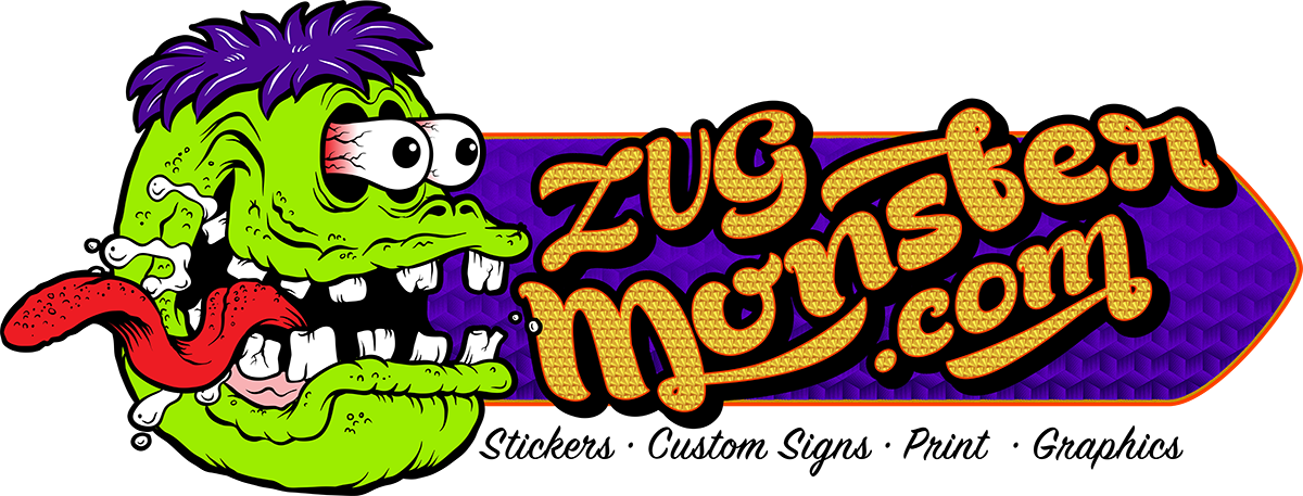 Orange Couty Block Party - Zug Monster - Graphics, Print & Signs Co. (1200x457)