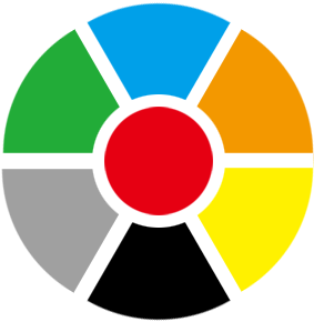 Red And Logo - Logos De Colores Png (360x360)