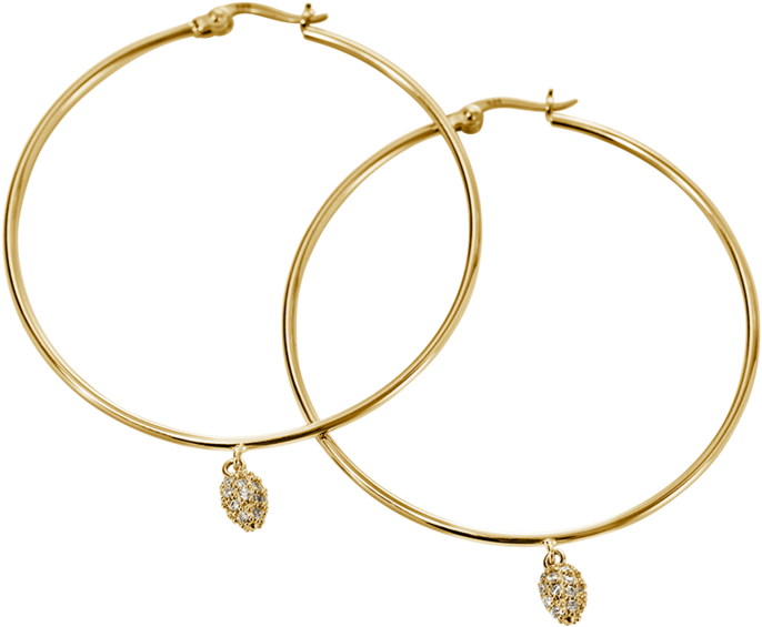 Crystal Drop Hoops Product Image - Earring (939x1024)