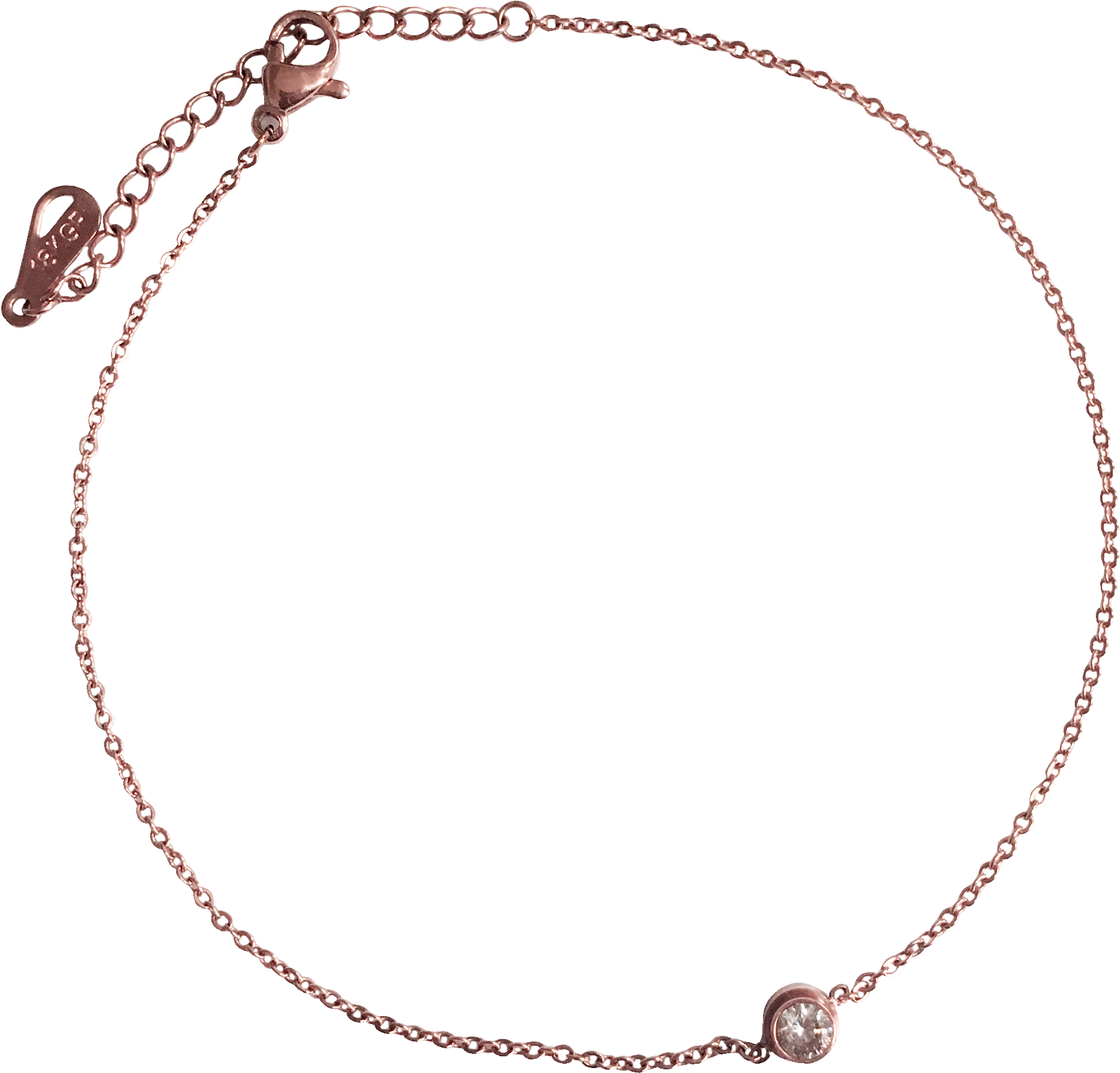 Bezel - Rose Gold - Necklace (1920x1920)