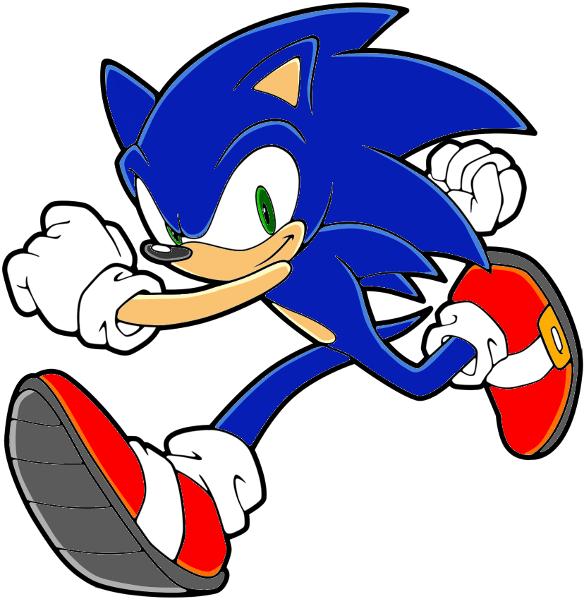 Sonic The Hedgehog - Sonic The Hedgehog Coloring Pages (900x952)