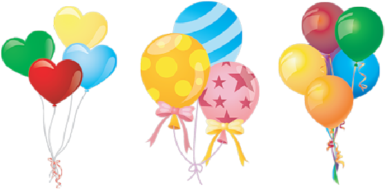 Party Balloons Cartoon Clip Art Images Are Free To - Assem Single Nozzle Blue 110v-120v 300w Portable Electric (600x600)