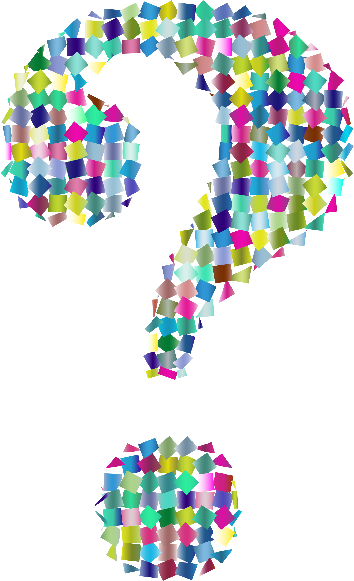 Big Image - Question Mark Png (1392x2286)